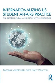 Cover of Internationalizing US Student Affairs Practice by Tamara Yakaboski