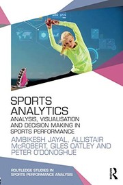 Cover of Sports Analytics by Ambikesh Jayal