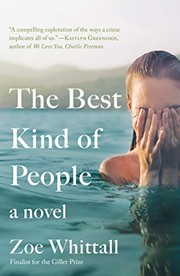 Front cover of The best kind of people by Zoe Whittall
