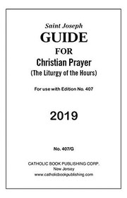 Front cover of Saint Joseph Guide for Christian Prayer by Catholic Book Publishing