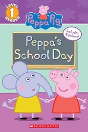 Cover of Peppa's school day by Meredith Rusu
