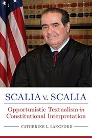 Front cover of Scalia v. Scalia by Catherine L. Langford