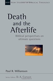 Front cover of Death and the Afterlife by Paul R. Williamson