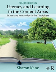 Front cover of Literacy & learning in the content areas by Sharon Kane