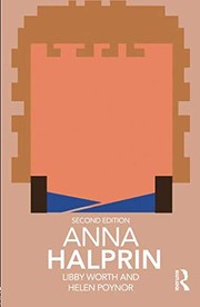 Cover of Anna Halprin by Libby Worth