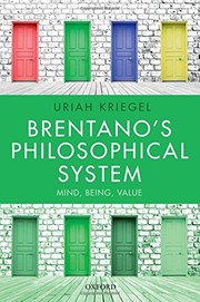 Front cover of Brentano's Philosophical System by Uriah Kriegel