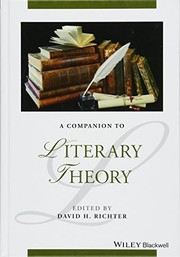 Front cover of A Companion to Literary Theory by David H. Richter