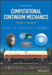 Cover of Computational Continuum Mechanics by Ahmed A. Shabana