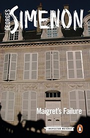 Cover of Un échec de Maigret by Georges Simenon