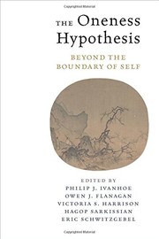 Cover of The Oneness Hypothesis by Philip J. Ivanhoe