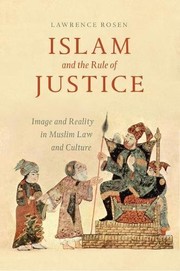 Cover of Islam and the Rule of Justice by Lawrence Rosen