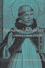 Front cover of Aquinas and the Market by Mary L. Hirschfeld