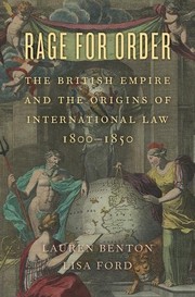 Cover of Rage for Order by Lauren Benton