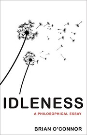 Cover of Idleness by Brian O'Connor