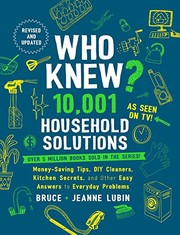 Cover of Who Knew? 10,001 Household Solutions by Bruce Lubin