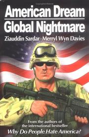 Front cover of American dream, global nightmare by Ziauddin Sardar