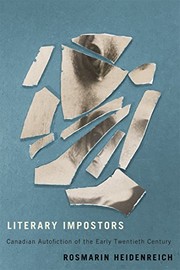 Front cover of Literary Impostors by Rosmarin Heidenreich