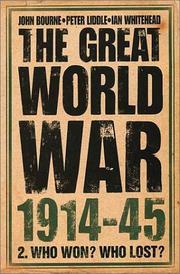 Cover of The Great World War, 1914-45 by Unknown