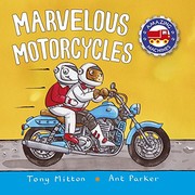 Cover of Marvelous Motorcycles by Tony Mitton