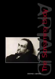 Cover of Artaud by Stephen Barber
