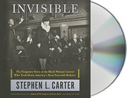 Cover of Invisible by Stephen L. Carter