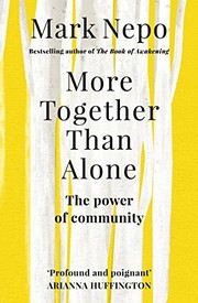 Cover of More together than alone by Mark Nepo