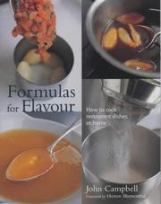 Cover of Formulas for Flavour by John Campbell