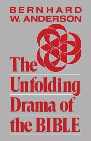 Cover of The Unfolding Drama of the Bible by Bernhard W. Anderson