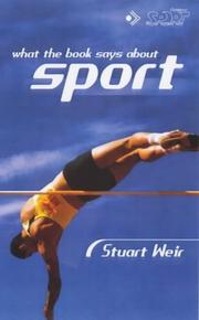 Front cover of What the Book Says About Sport by Stuart Weir