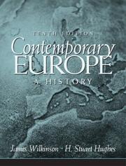 Front cover of Contemporary Europe by James D. Wilkinson