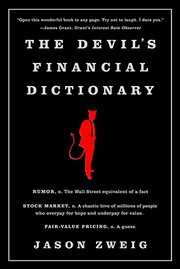 Cover of The devil's financial dictionary by Jason Zweig