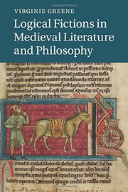 Front cover of Logical Fictions in Medieval Literature and Philosophy by Virginie Greene