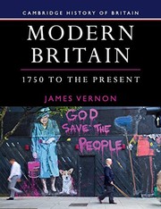 Front cover of Modern Britain, 1750 to the Present by James Vernon
