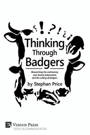 Cover of Thinking Through Badgers by Stephan Price