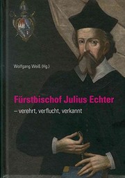 Front cover of Fürstbischof Julius Echter by Weiss, Wolfgang