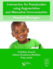 Cover of Intervention for Preschoolers using Augmentative and Alternative Communication by Prathibha Karanth
