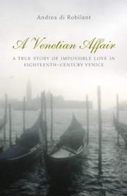 Front cover of A Venetian Affair by Andrea di Robilant