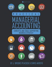 Cover of Practical Managerial Accounting by John Brooks Peacock