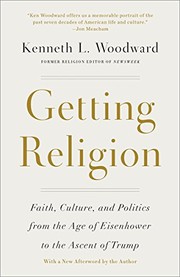 Front cover of Getting religion by Kenneth L. Woodward