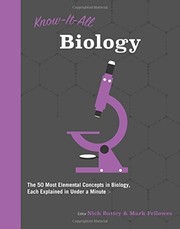 Front cover of Know It All Biology by Nicholas H. Battey