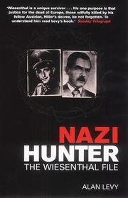 Cover of Nazi hunter by Alan Levy