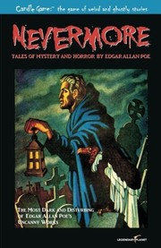 Front cover of Nevermore (Berenice / Black Cat / Cask of Amontillado / Facts in the Case of M. Valdemar / Hop-Frog / Masque of the Red Death / Never Bet the Devil Your Head / Oval Portrait / Pit and the Pendulum / Premature Burial / Raven / Tell-Tale Heart / William Wilson) by Edgar Allan Poe