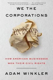 Front cover of We the corporations by Adam Winkler