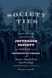 Cover of Society Ties by Thomas L. Howard III