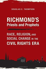 Cover of Richmond's Priests and Prophets by Douglas E. Thompson