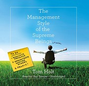 Front cover of The management style of the Supreme Beings by Tom Holt