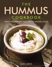 Front cover of The Hummus Cookbook by Sara Lewis