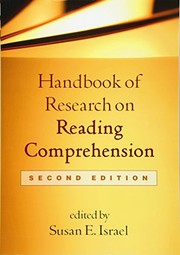 Front cover of Handbook of Research on Reading Comprehension, Second Edition by Susan E. Israel
