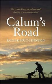 Front cover of Calum's Road by Roger Hutchinson