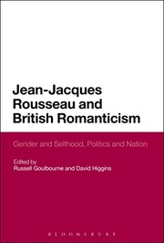 Front cover of Jean-Jacques Rousseau and British Romanticism by Russell Goulbourne
